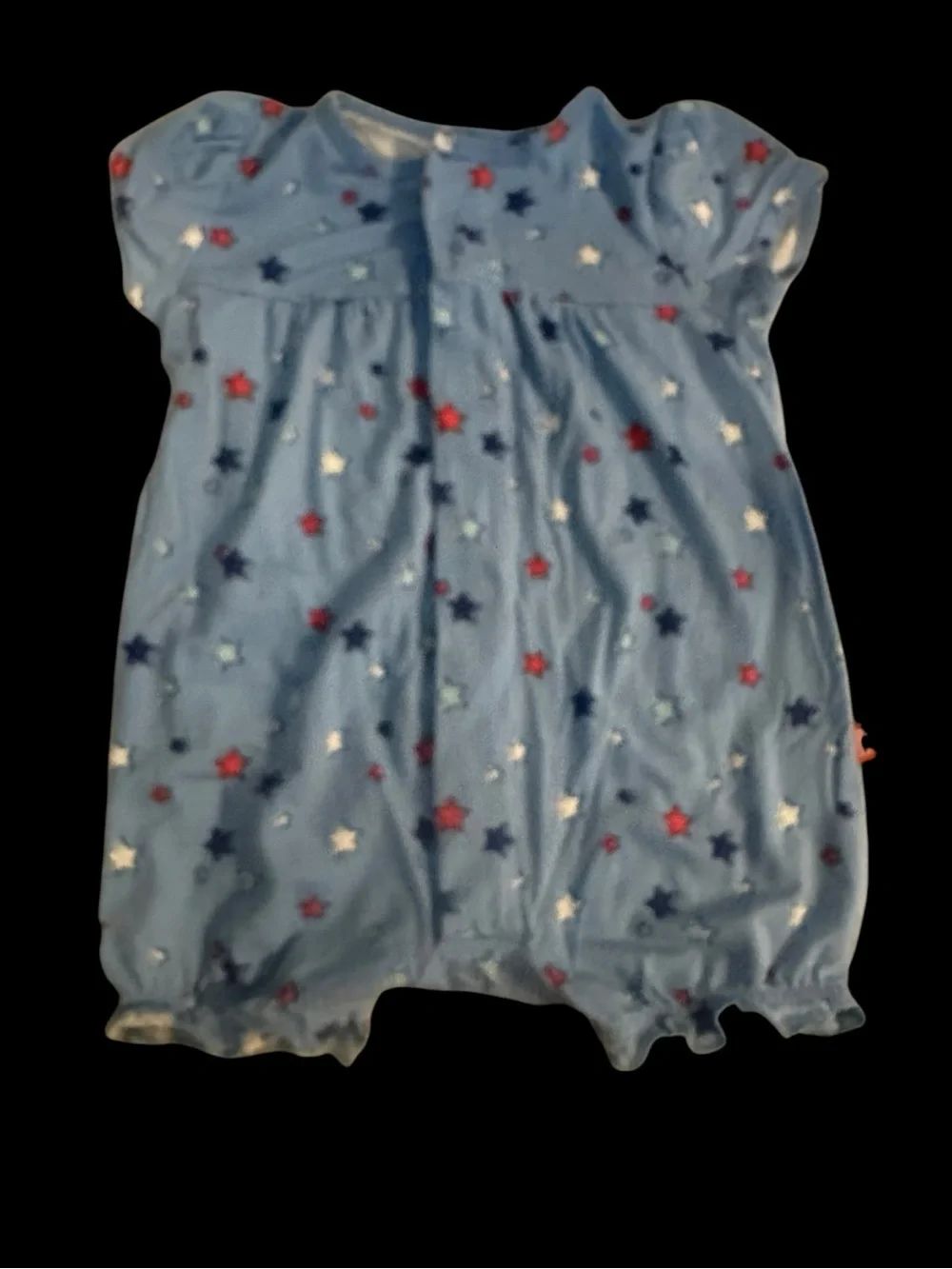 Magnetic Me Blue Star-Print Baby Romper